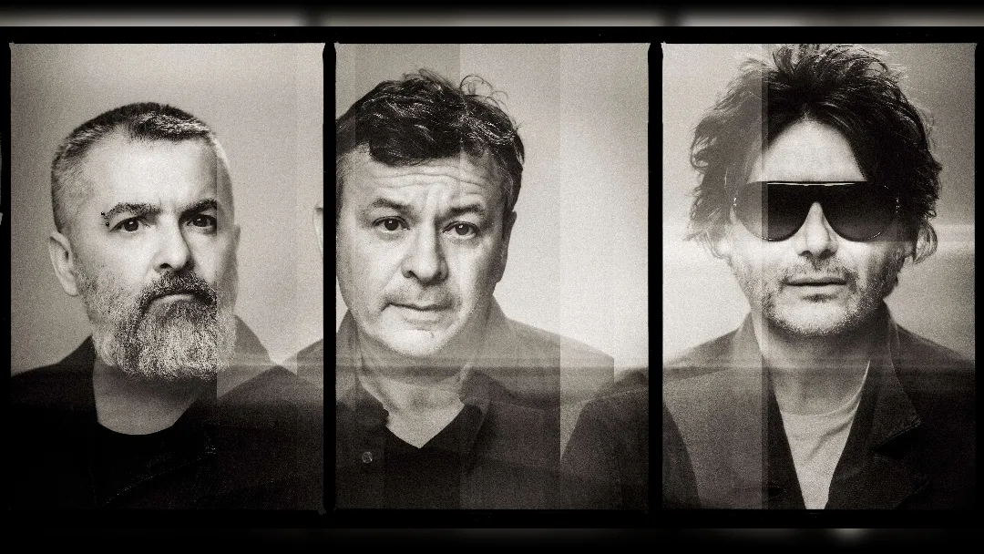 promotional image of Manic Street Preachers for new album Critical Thinking