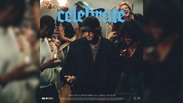artwork from James Arthur's Celebrate single