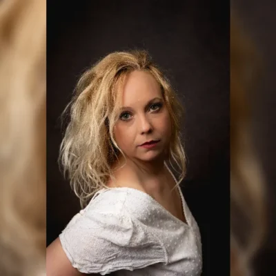 promotional image of Chantel McGregor for new album The Healing. image courtesy Heather Elliott
