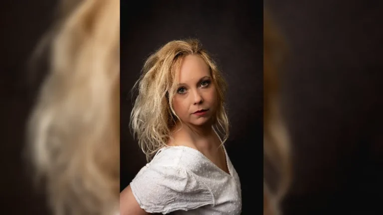 promotional image of Chantel McGregor for new album The Healing. image courtesy Heather Elliott