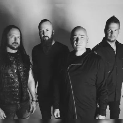 promotional image of Disturbed ahead of their UK and Ireland tour