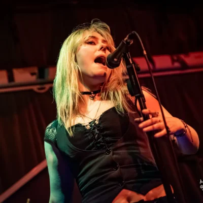 Valentyne at Gullivers, Manchester, on 23 April 2025. image courtesy @markwiththecamera
