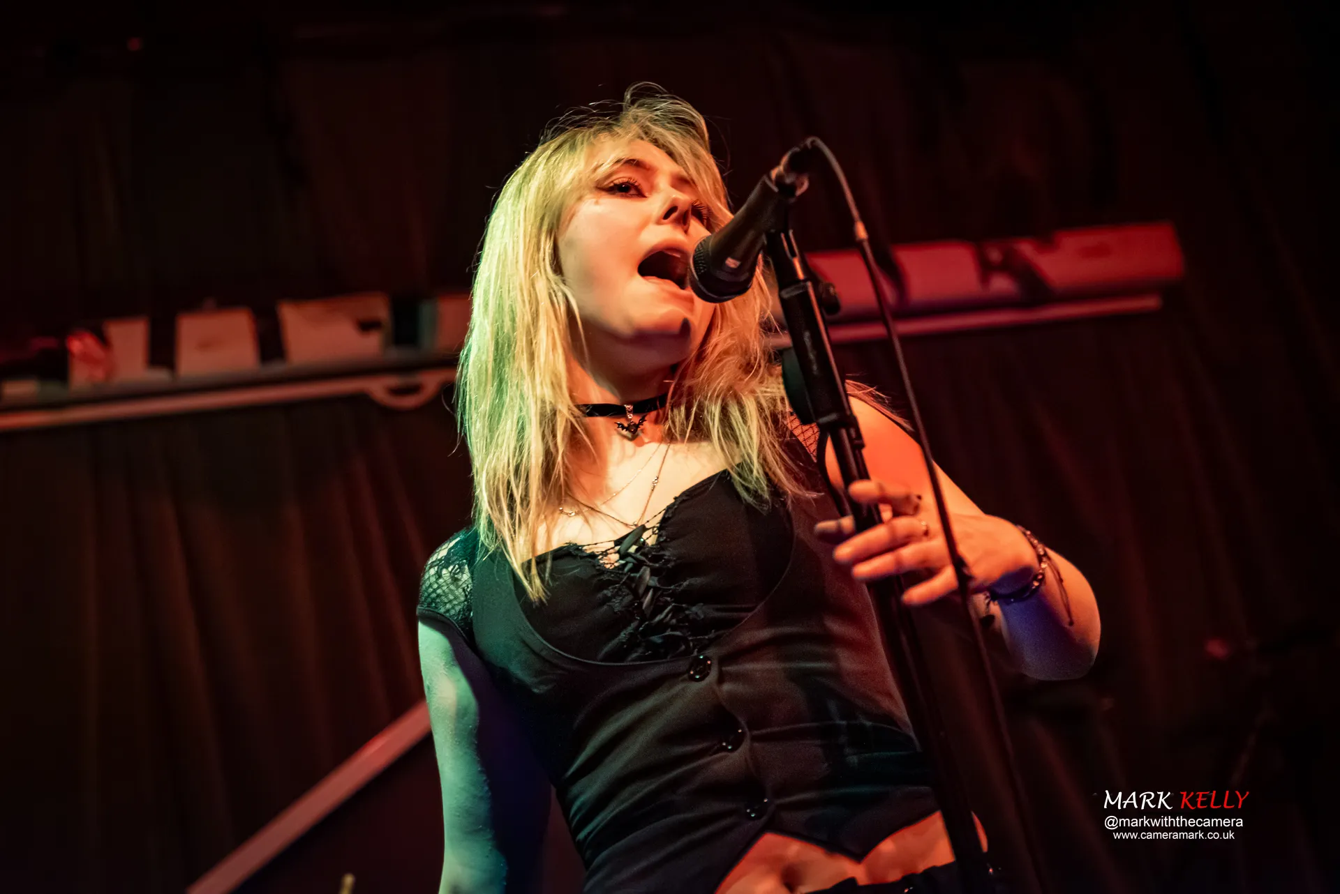 Valentyne at Gullivers, Manchester, on 23 April 2025. image courtesy @markwiththecamera
