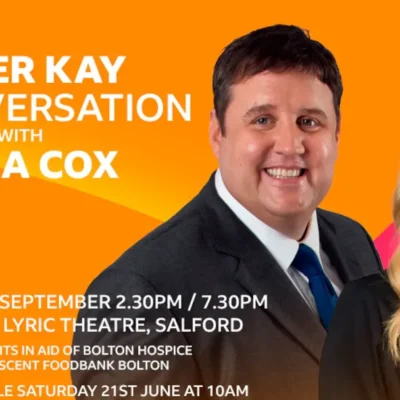 Peter Kay in conversation with Sara Cox