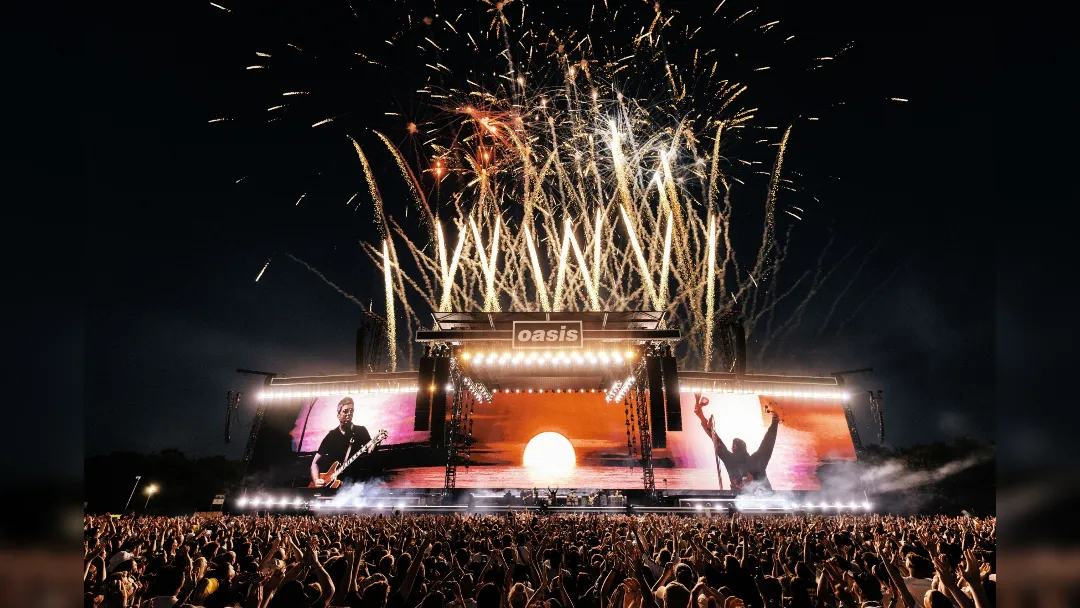 Manchester gigs - Oasis at Heaton Park - image courtesy Big Brother Recordings