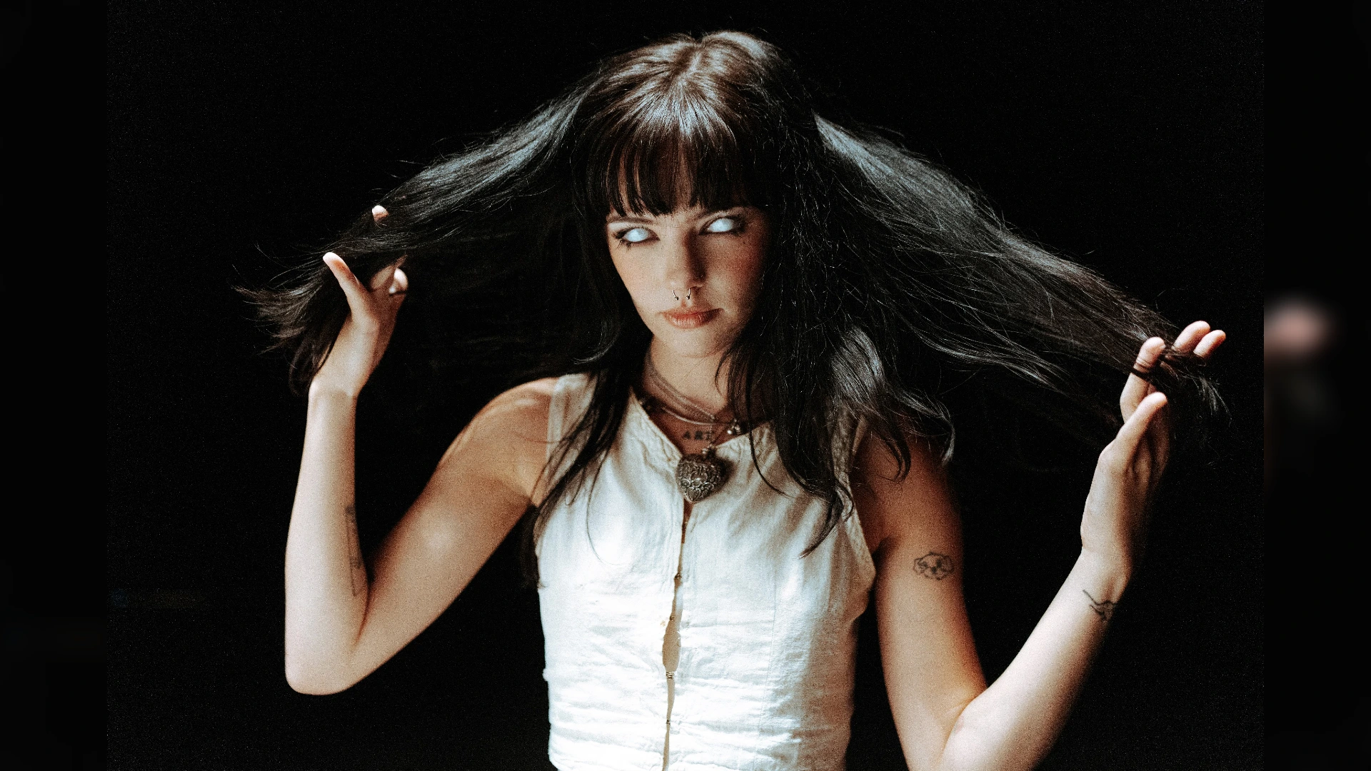 promotional image of Delaney Bailey for new single Wake Up. image courtesy Alexa Viscius