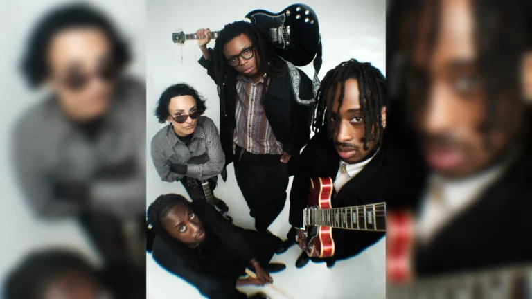 Promotional image of Whitelands for their new single Glance